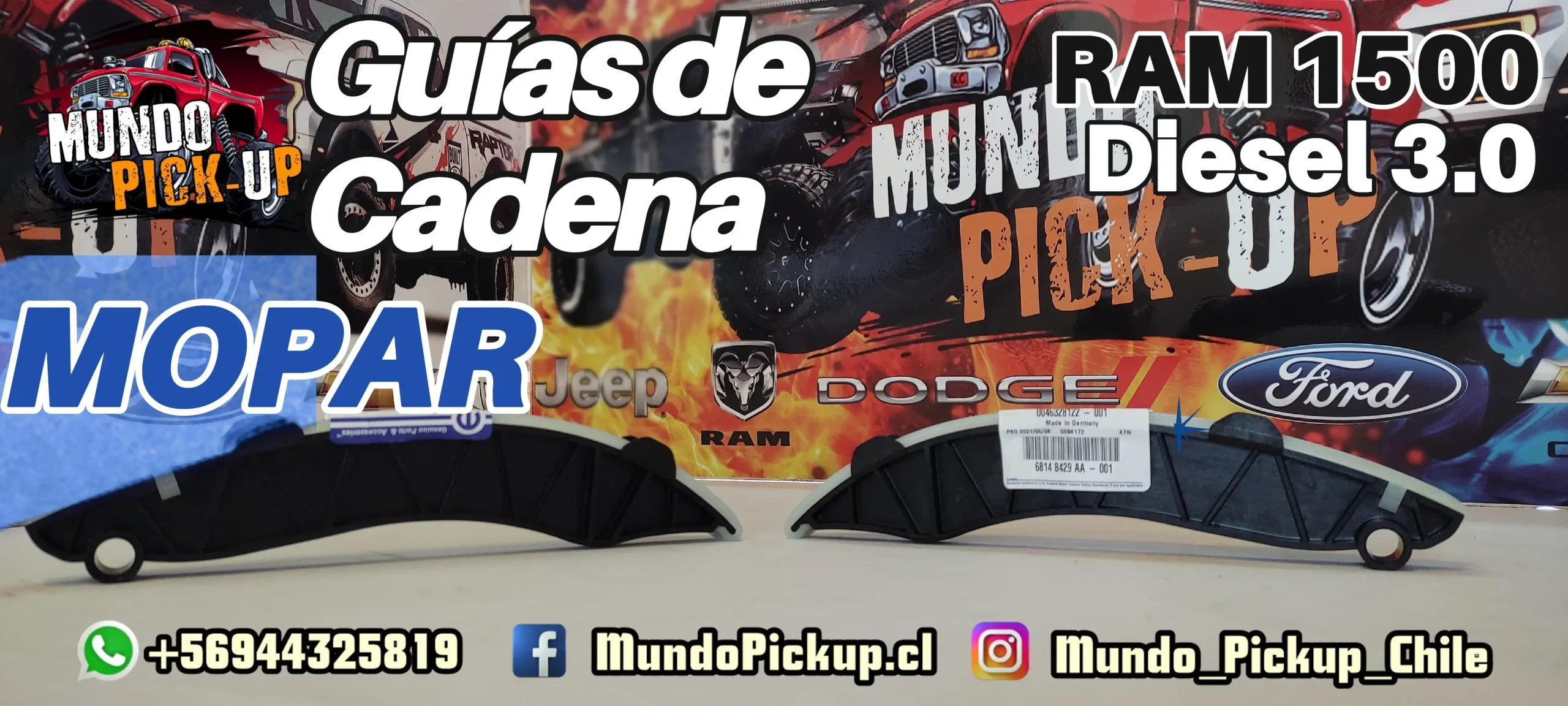 Guías cadena Ram 1500