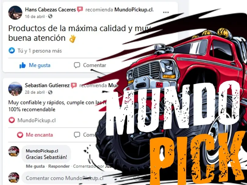 Repuesto entregado por MundoPickup