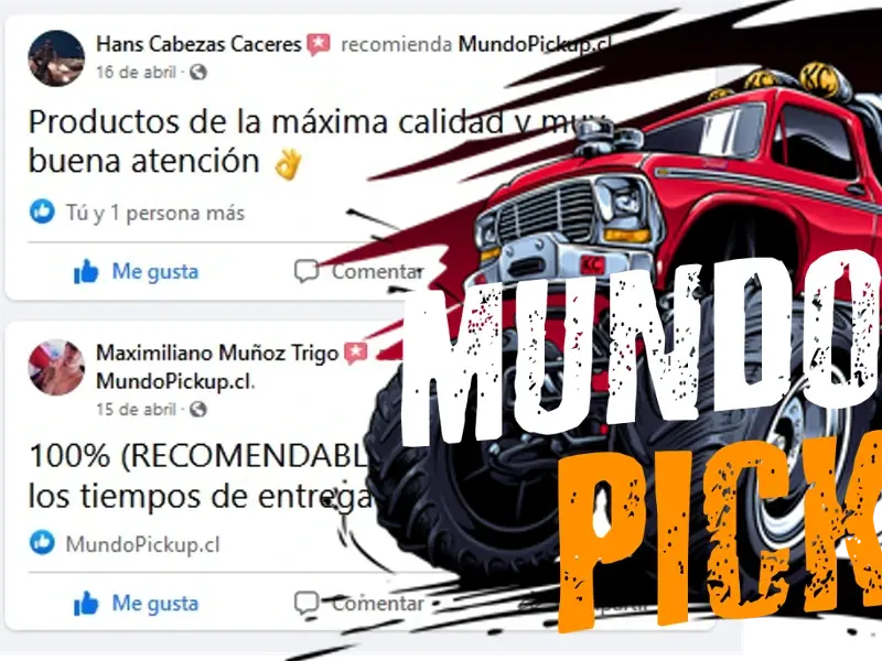 Repuesto entregado por MundoPickup
